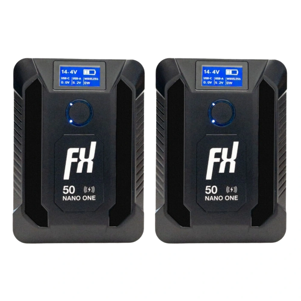Batería Fxlion Nano One 50Wh 14,8V Wireless V-mount - pack de 2